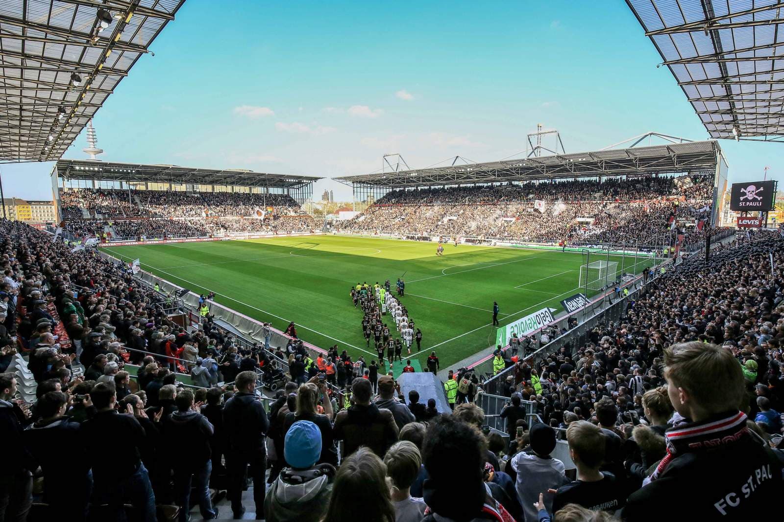 Stemning på Millerntor-Stadion
