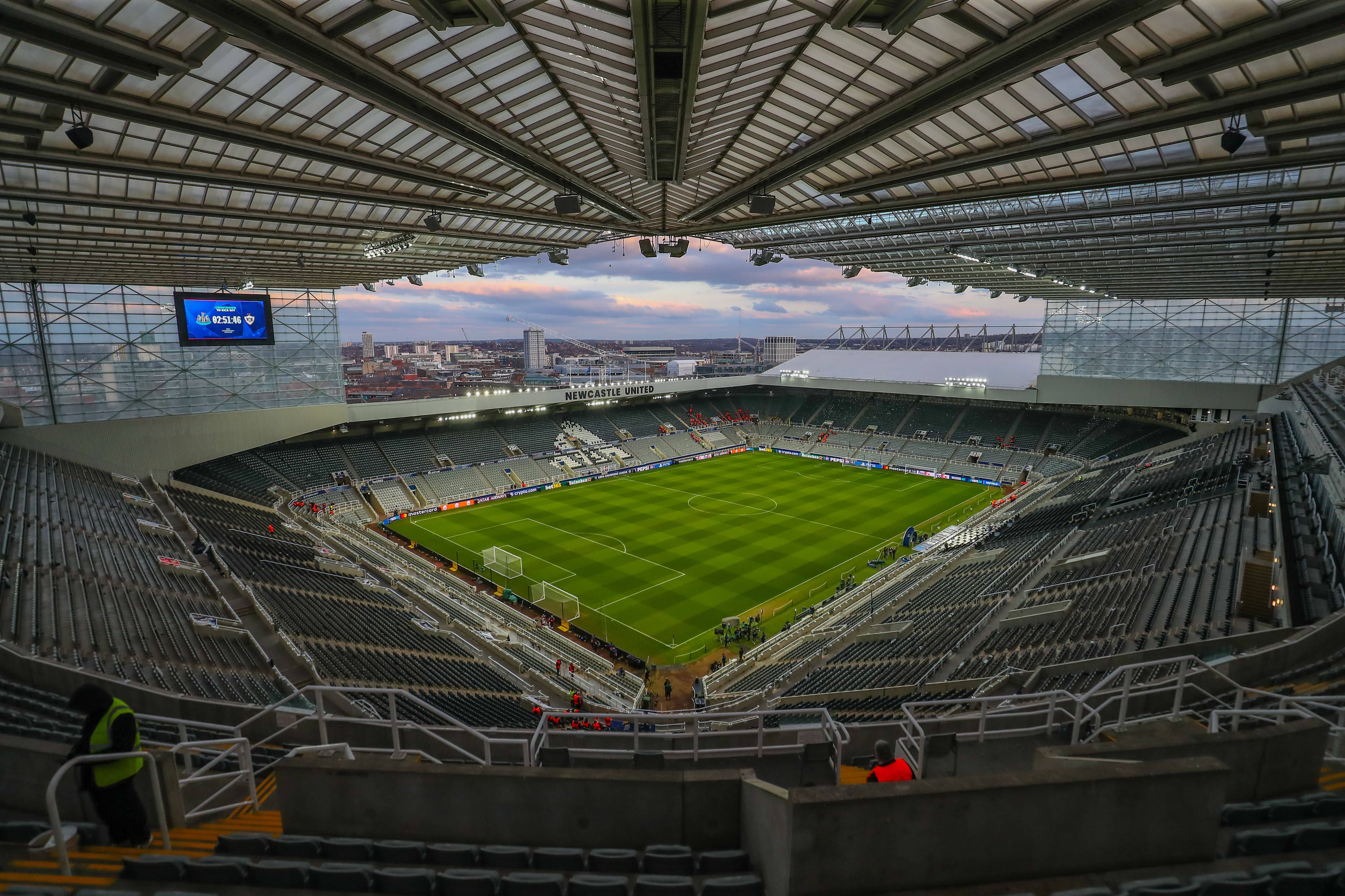 St James Park, hjemmebane for Newcastle