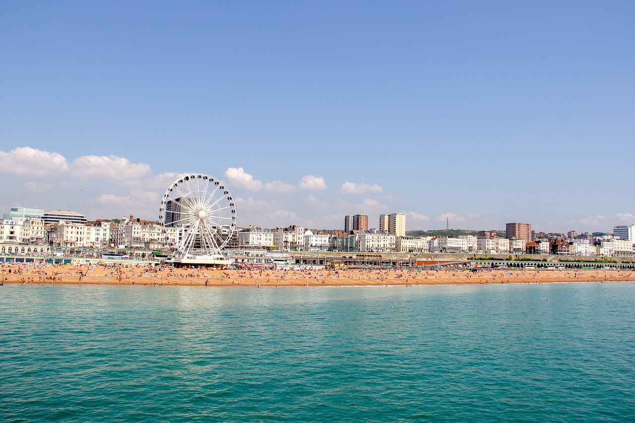 Brighton promenaden