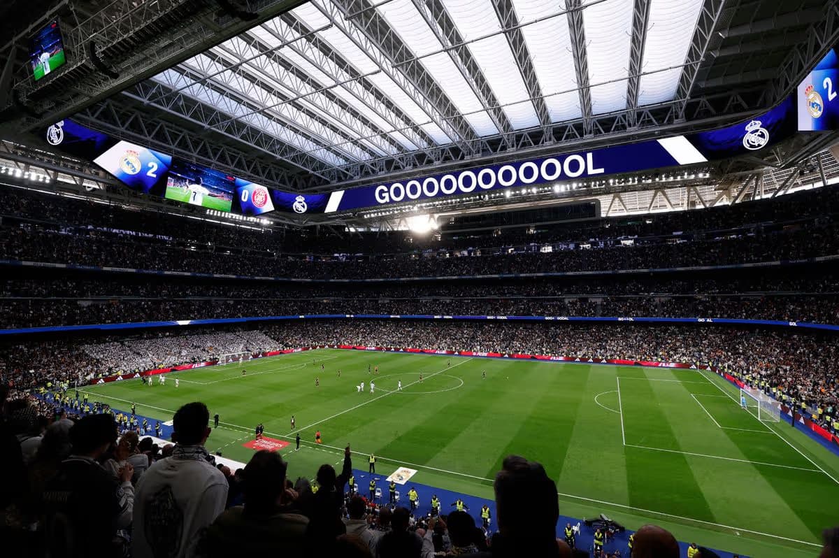 Stemning på Bernabeu
