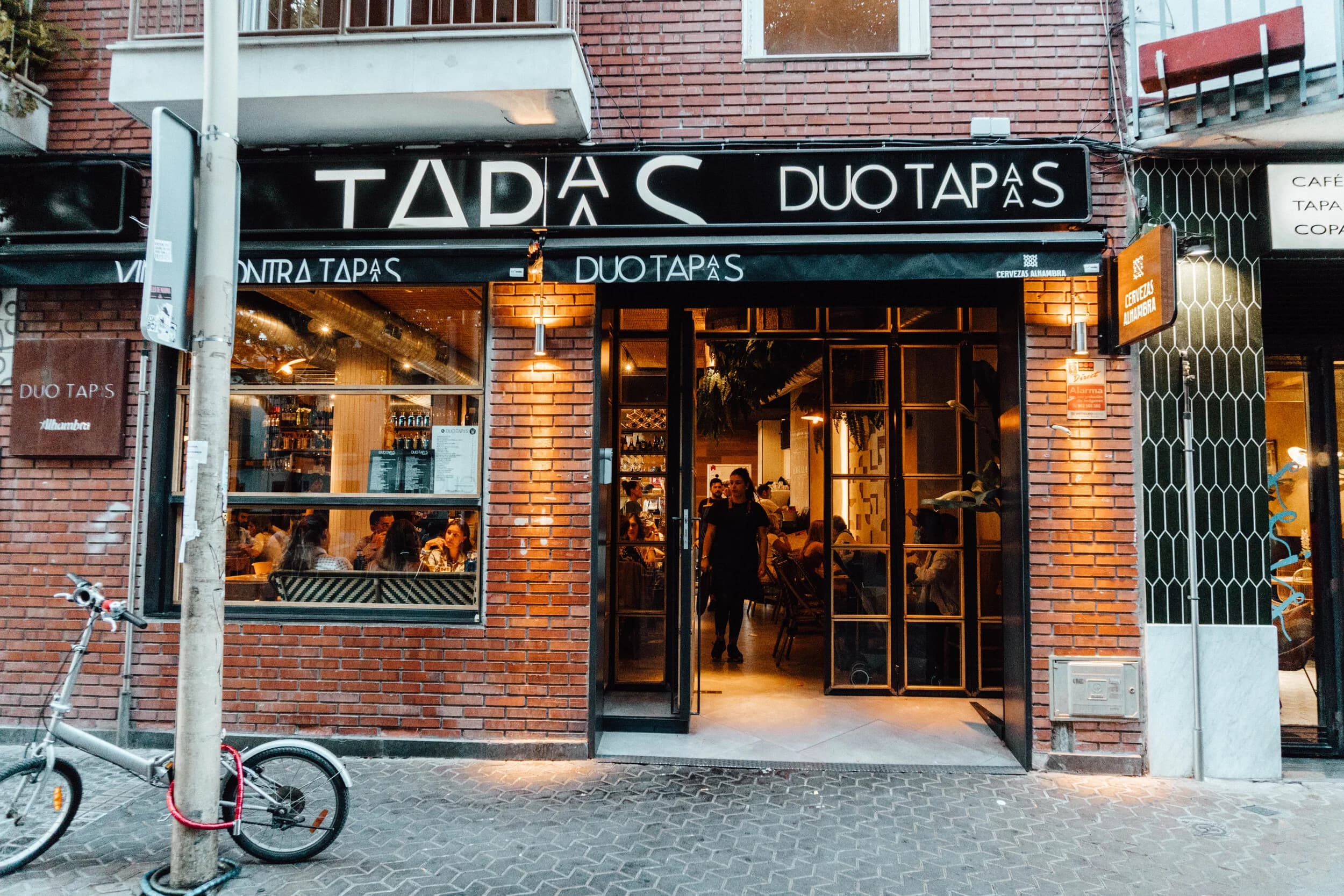 Tapas bar i Sevilla