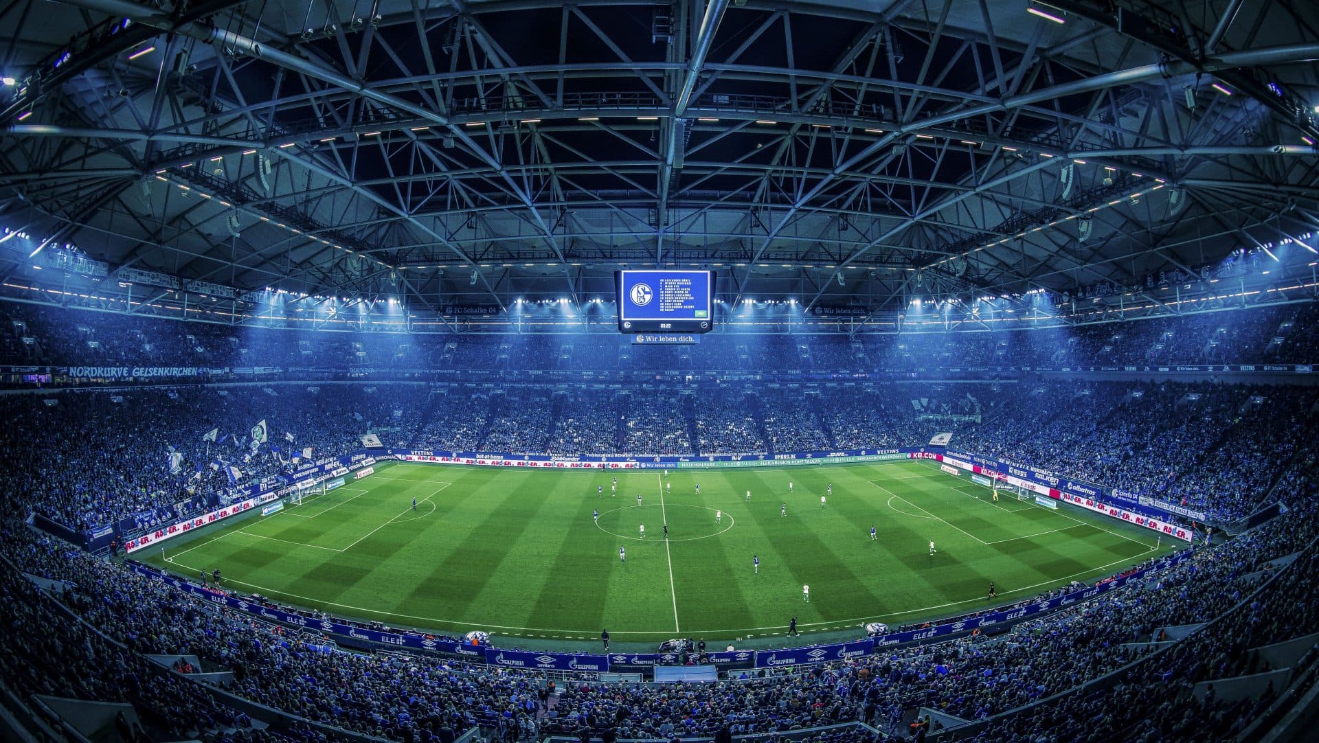 Fodbold på Veltins-Arena