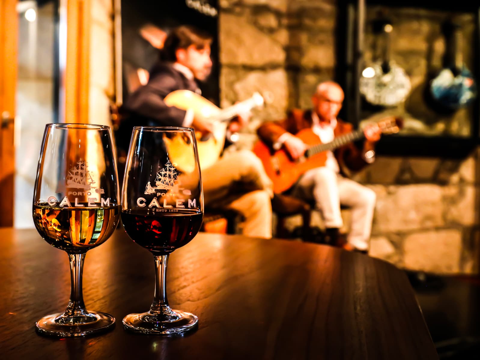 Cálem portvin serverat i Porto