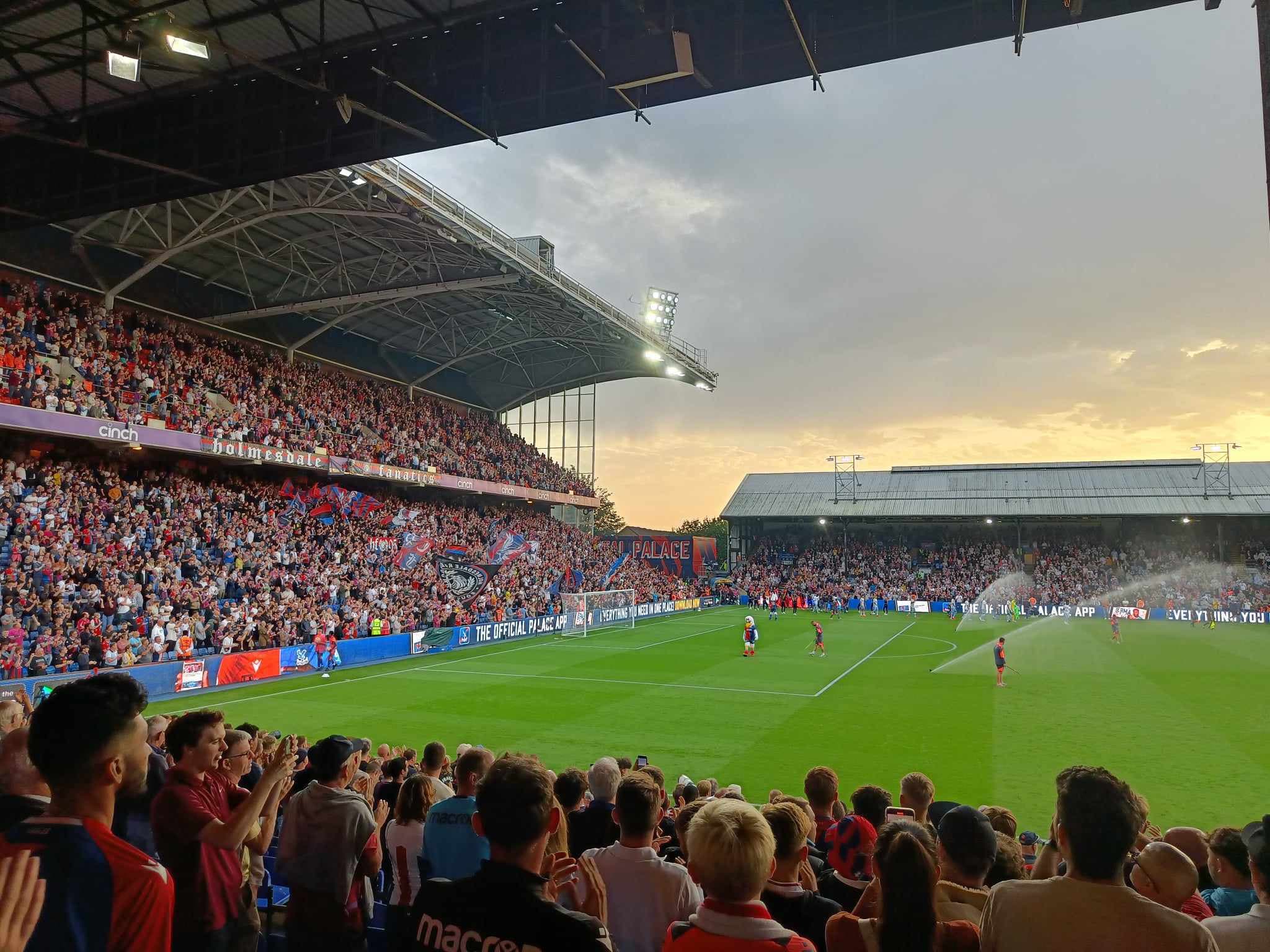 Stämning på Selhurst Park